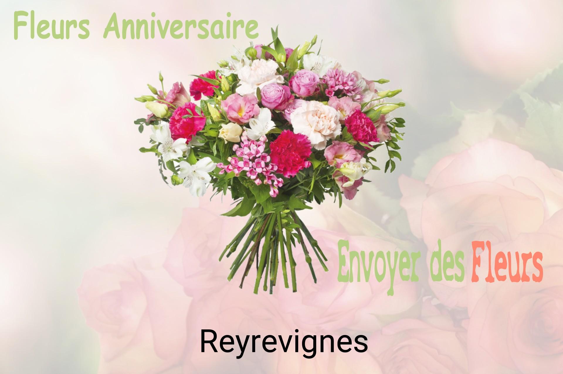 Bouquet de fleurs d’anniversaire livré à Reyrevignes