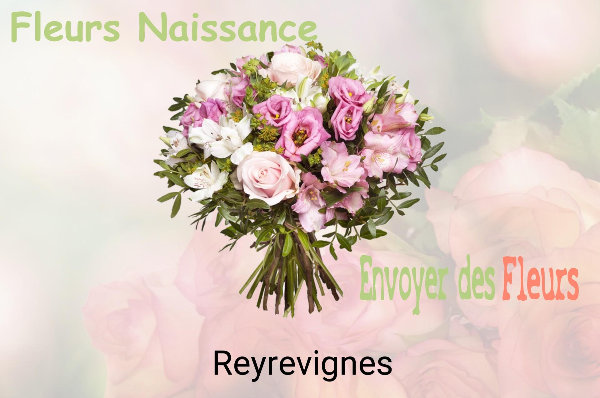 Bouquet de fleurs de naissance livré à Reyrevignes